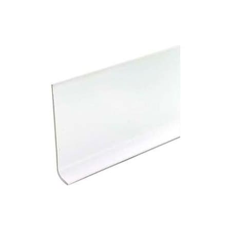 M-D Building Products M-D Wallbase/Dry Back, 93203, 4"W X 20'H, White 93203